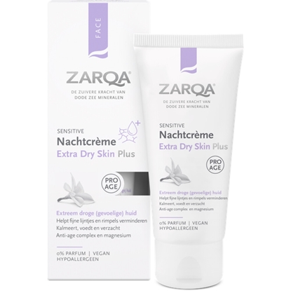 ZARQA NACHTCREME EXTRA DRY SKIN PLUS SENSITIVE 50ML